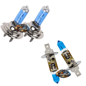 Pack 2 Bombillas H7 Azul Efecto Xenón 12V 55W