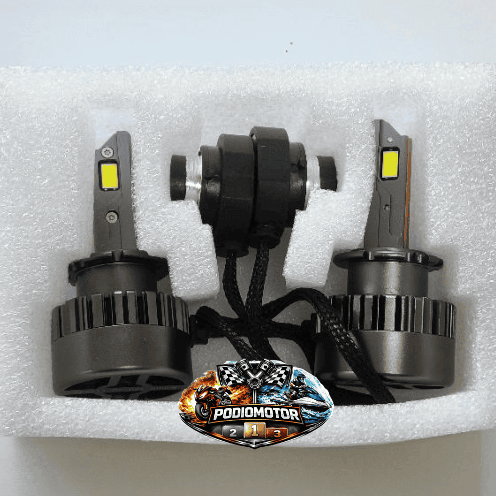 Pack 2 Bombillas D2S D2R LED 6000K Xenón Faros