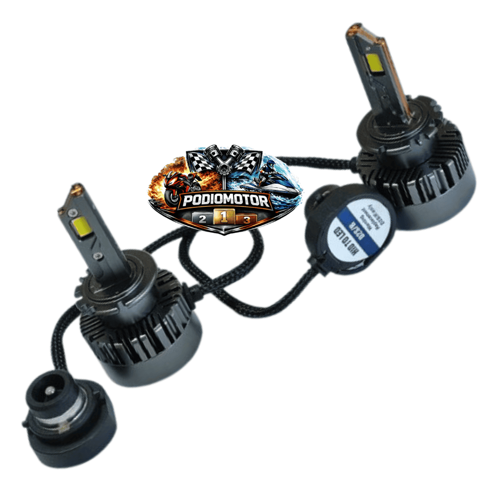 Pack 2 Bombillas D2S D2R LED 6000K Xenón Faros