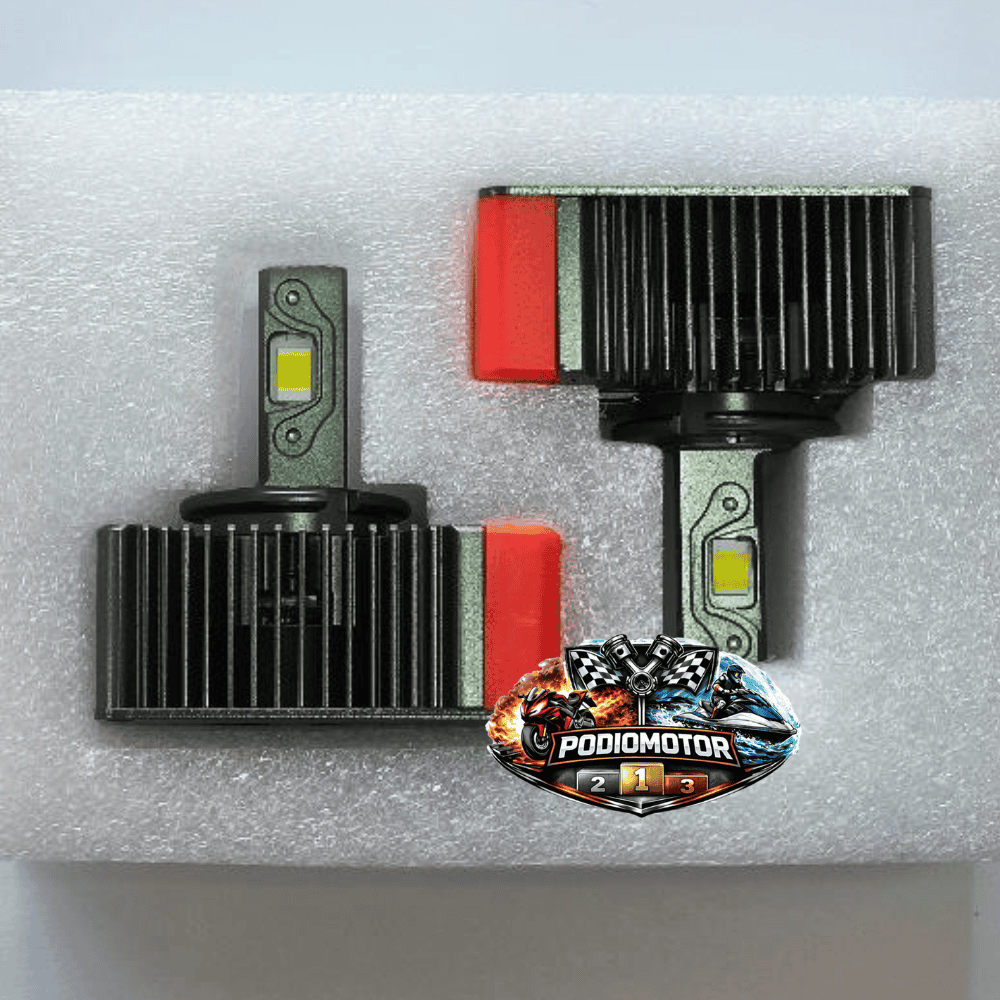 Pack 2 Bombillas D5S LED 6000K Xenón