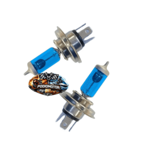 Bombilla H4 Luz Blanca 12V 55/60W Efecto Xenón | PodioMotor