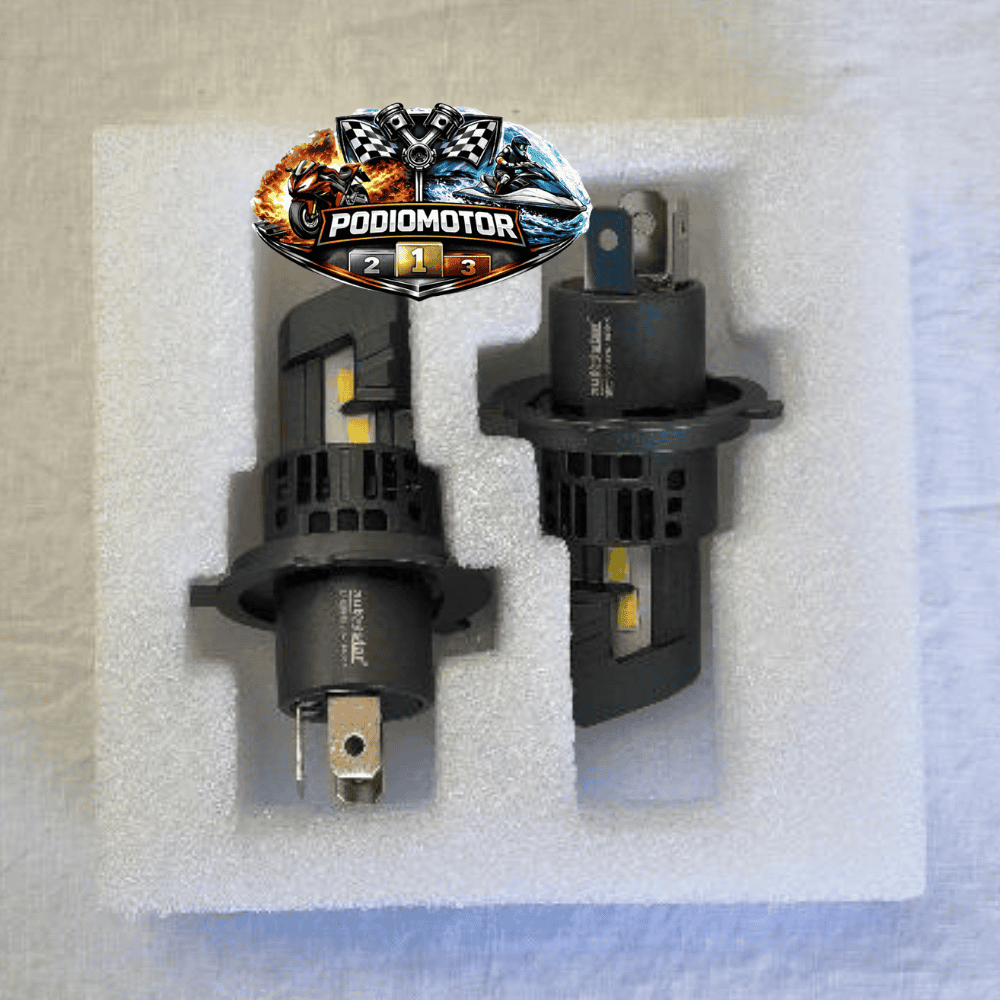 Pack 2 Bombillas H4 LED Serie E4X