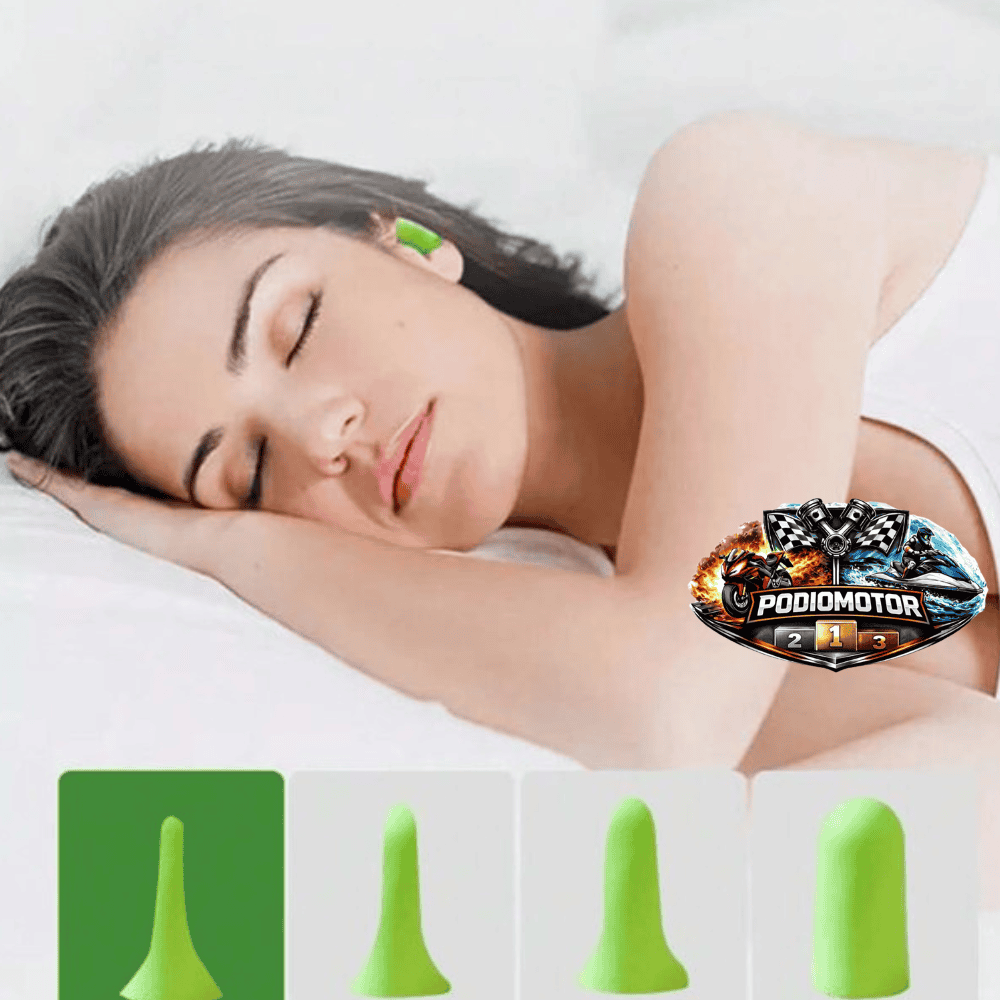 Tapones-Silenciosos-Espuma-Suave-Rebote-Lento-Proteccion-Auditiva