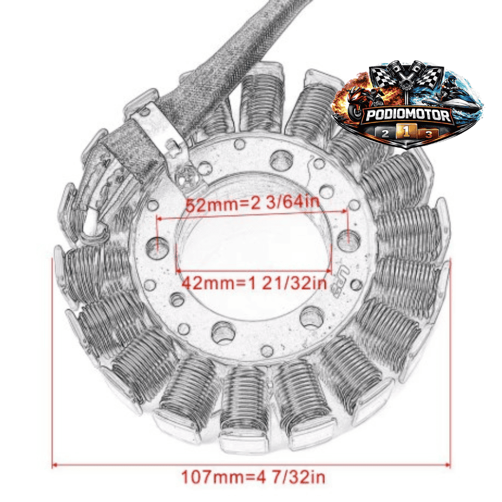 Estator Alternador Honda Hornet 600 CBR600 F2 F3