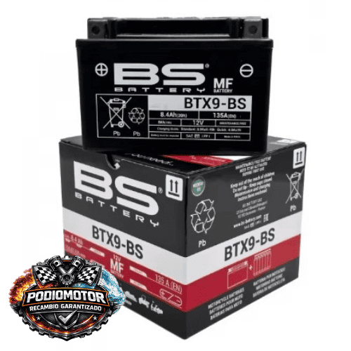 Batería para Motos YTX9-BS