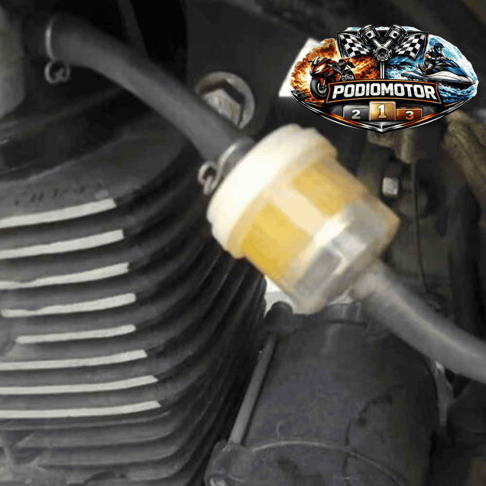 Filtro de Gasolina Universal para Moto y Quad (6-7mm)