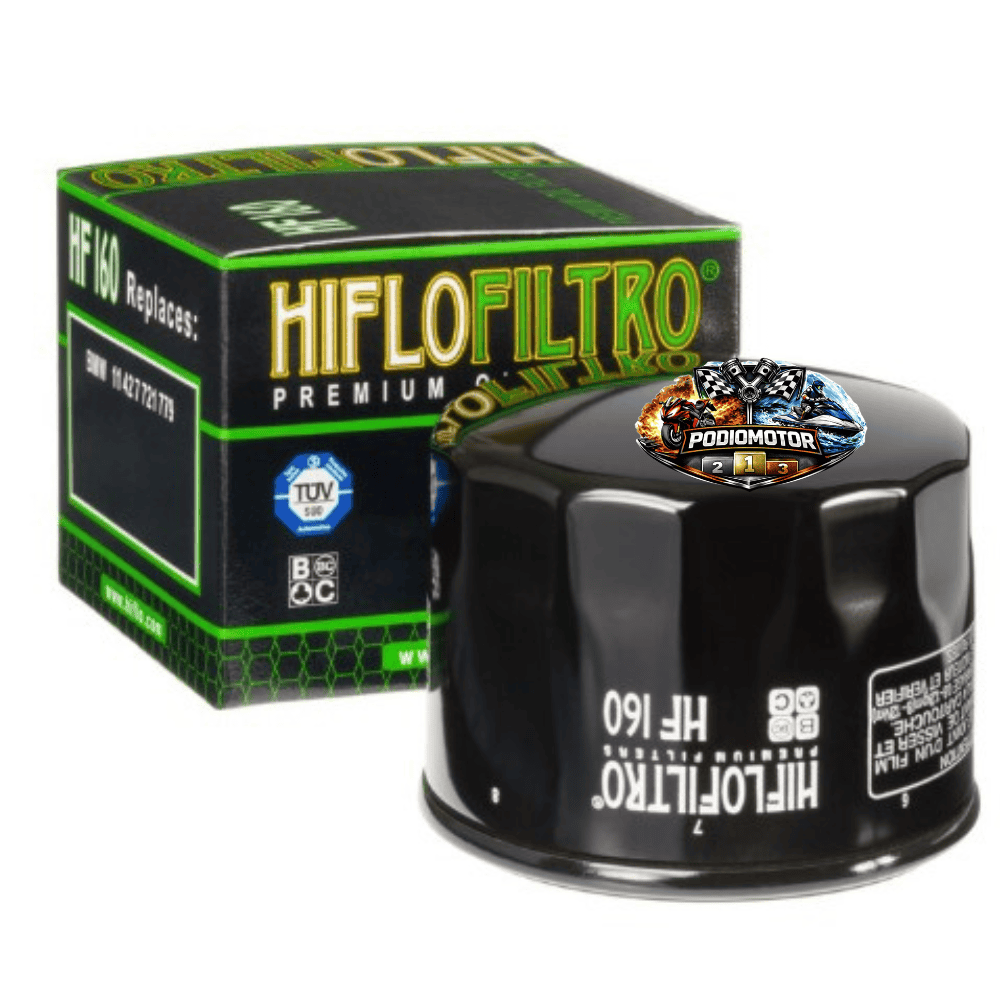 Filtro de Aceite HF160 para BMW F, S, R y K Series | PodioMotor