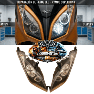 Reparación de Faros e Iluminación LED de Posición Kymco